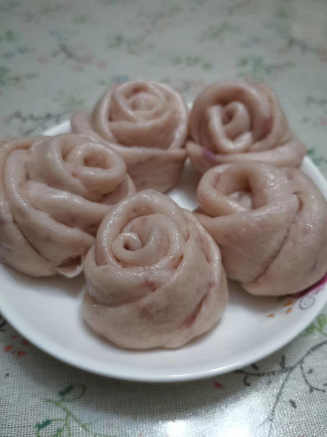 玫瑰花馒头[凯度蒸烤箱、蒸烤一体机版】