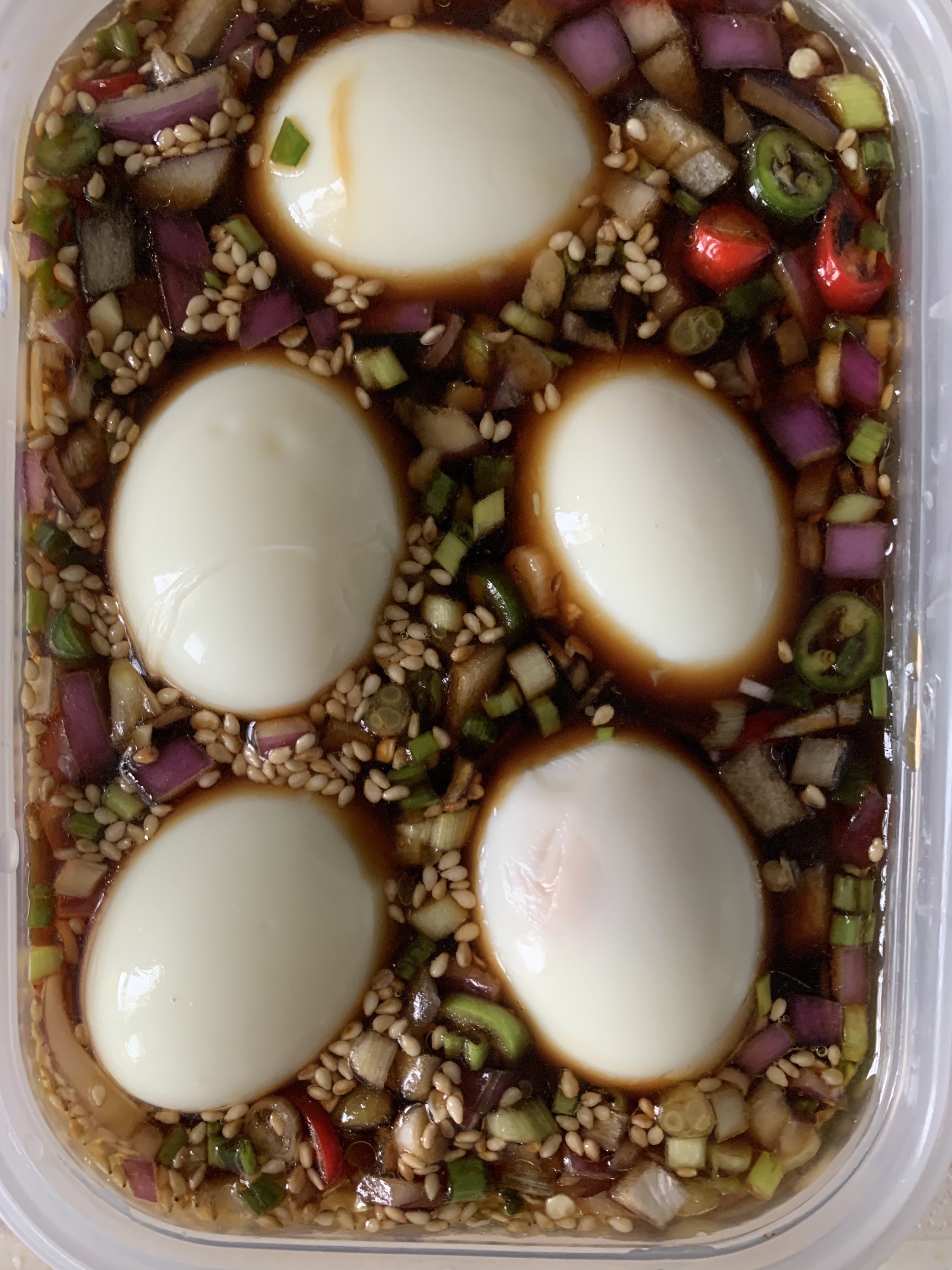 减脂食谱N.5|一顿能吃8个的韩式酱鸡蛋🤩的做法 步骤6