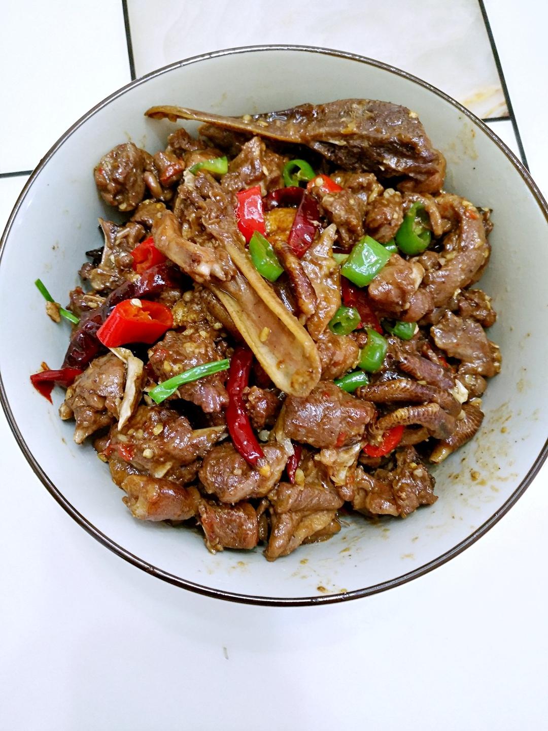 风( ^_^ )云做的香辣啤酒鸭