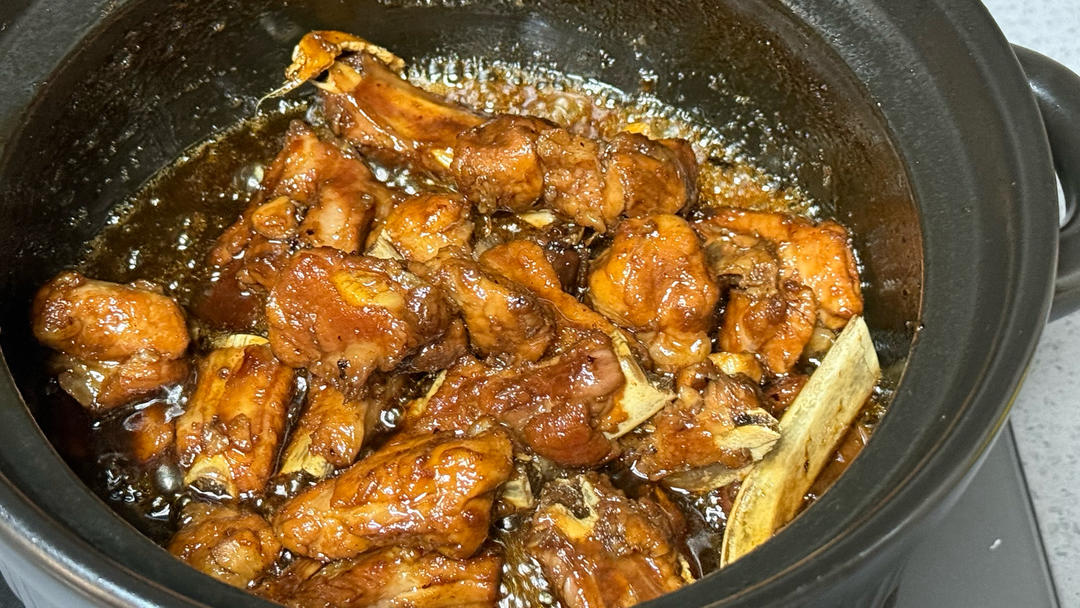 糖醋排骨/糖醋小排（不放油）（12345口诀做出正宗上海本帮）