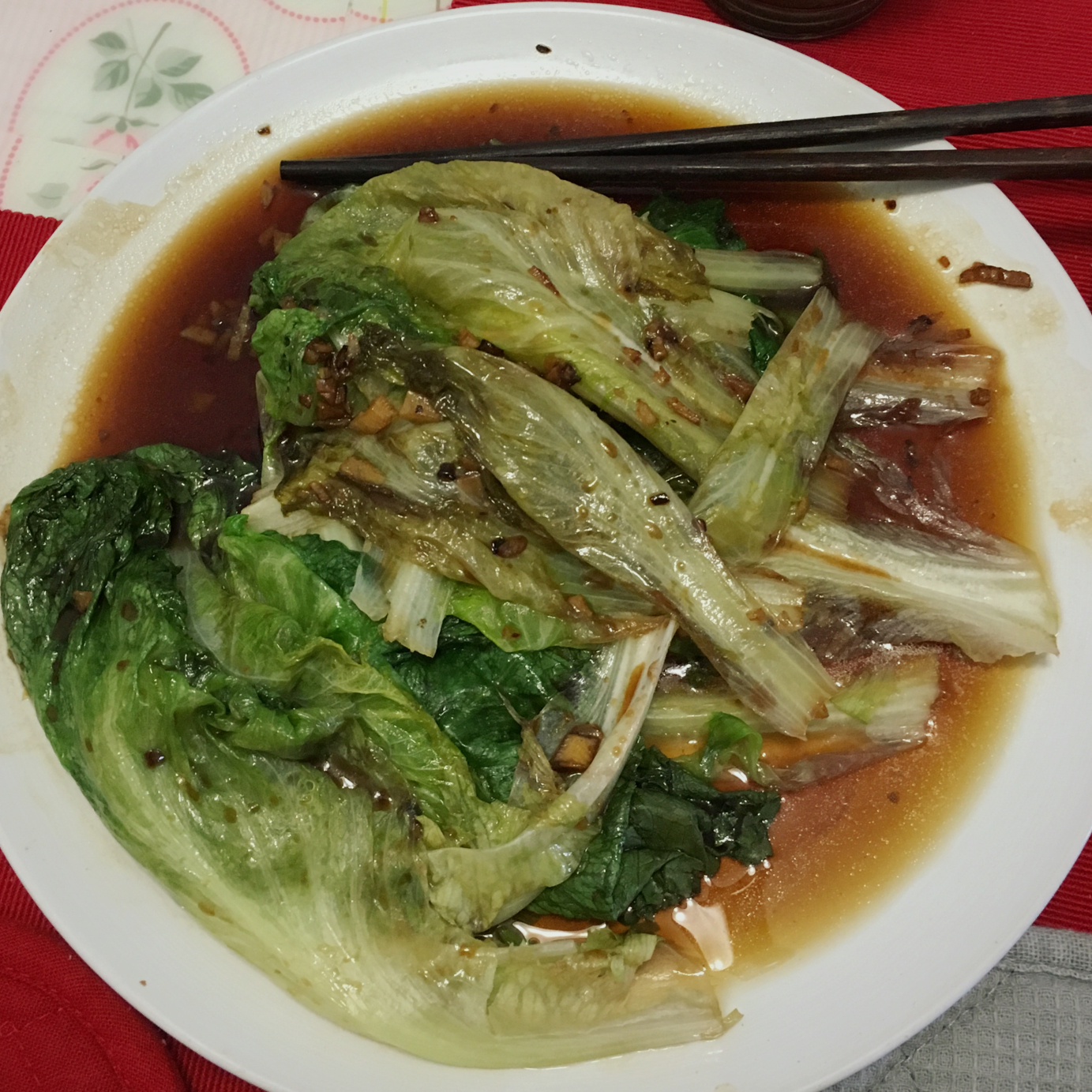 蚝油生菜