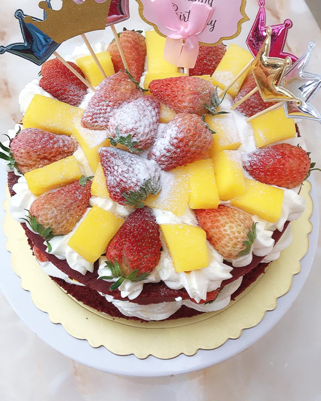 暖心红丝绒蛋糕［6寸绵软戚风版 ］