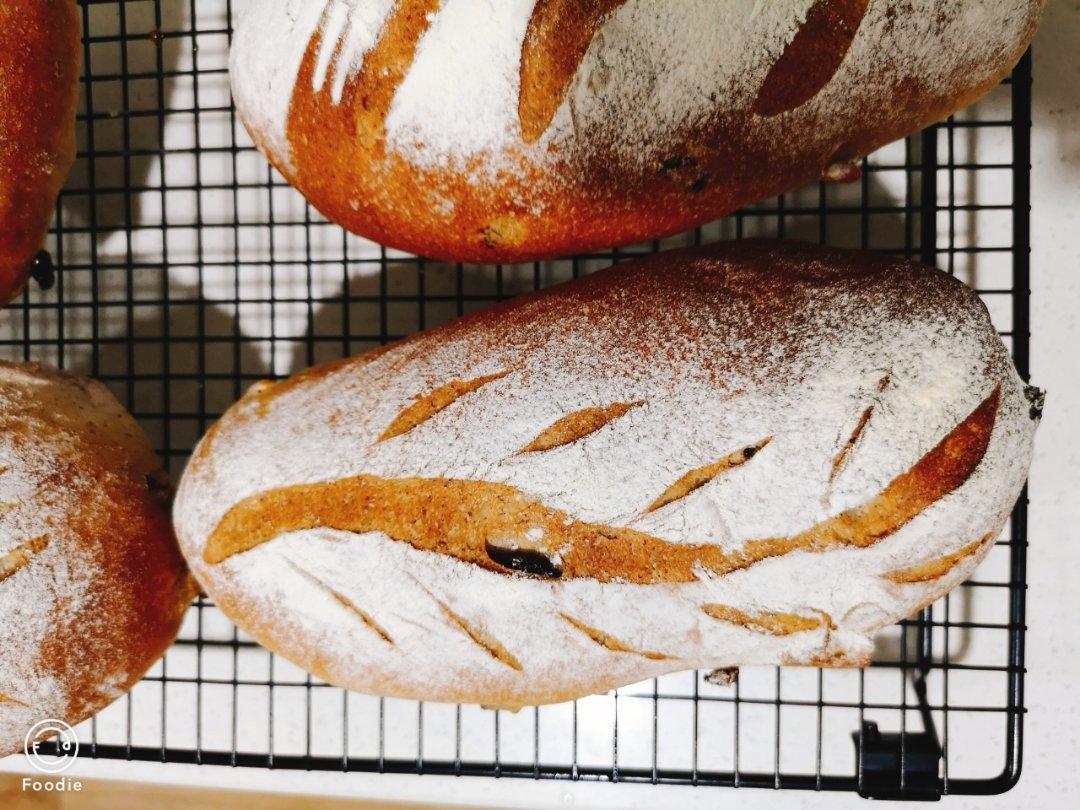 黑麦蔓越莓软欧包