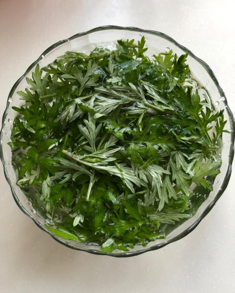 青团原料 | 艾草泥（汁）的做法