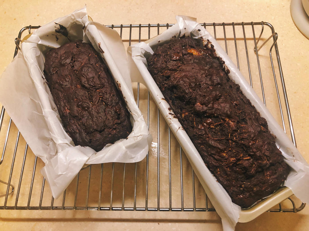 巧克力西葫芦快手面包（健康巧克力“蛋糕”）丨健康·烘焙