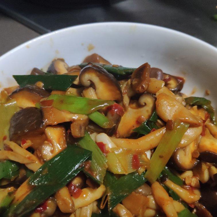 素炒菇三鲜