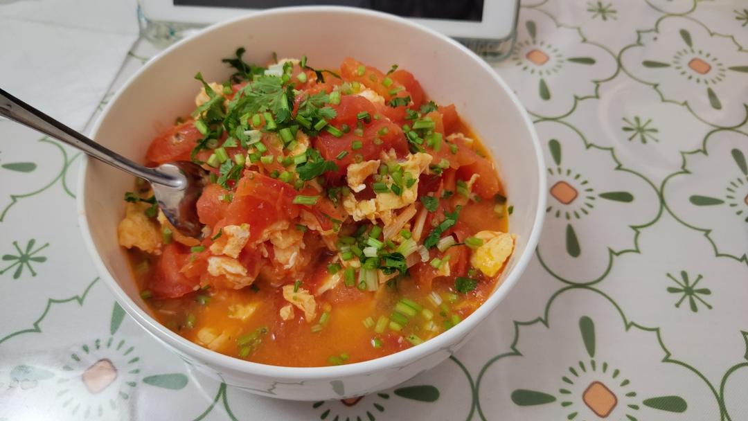 超嫩滑的番茄炒蛋