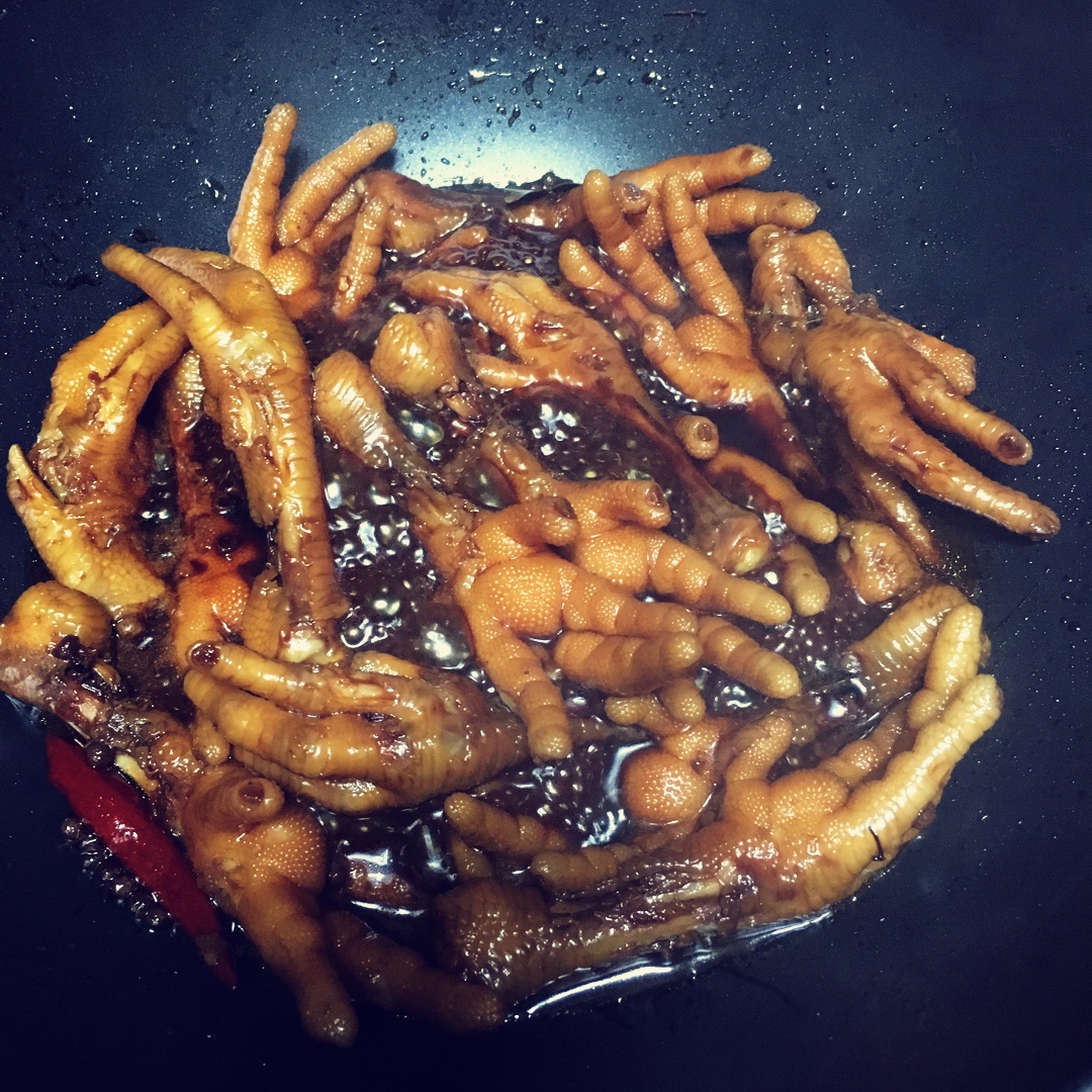 秘制红烧鸡爪