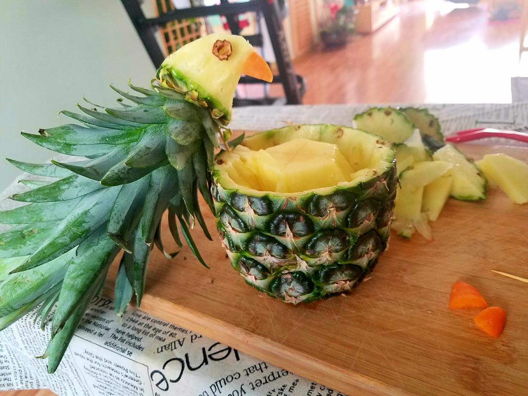 顺便给自己做个水果拼盘吧!