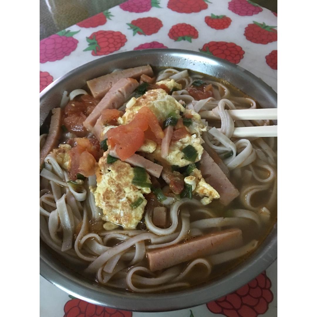 番茄鸡蛋面