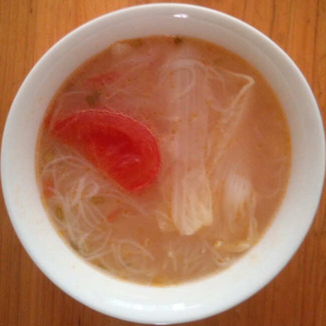 白菜粉丝汤