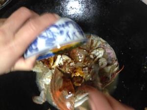 姜葱炒蟹的做法 步骤7