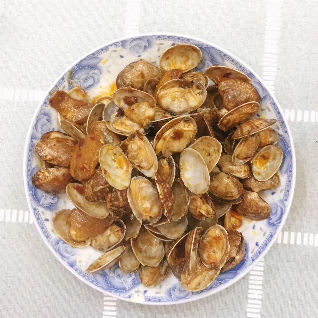 爆炒花甲