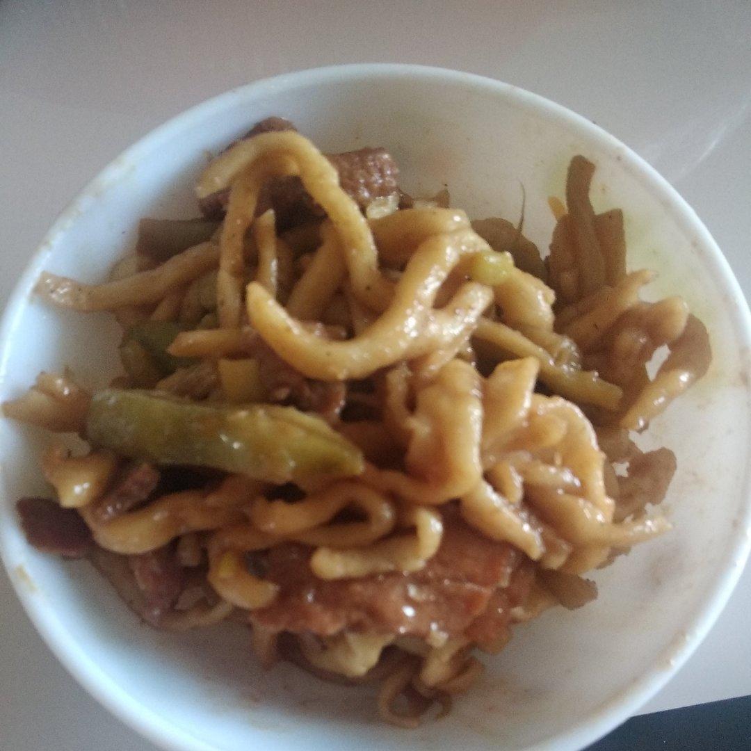 豆角焖面