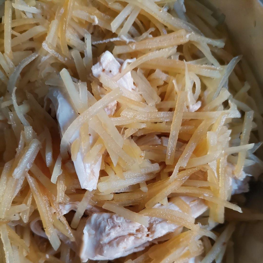 香辣开胃的凉拌土豆丝