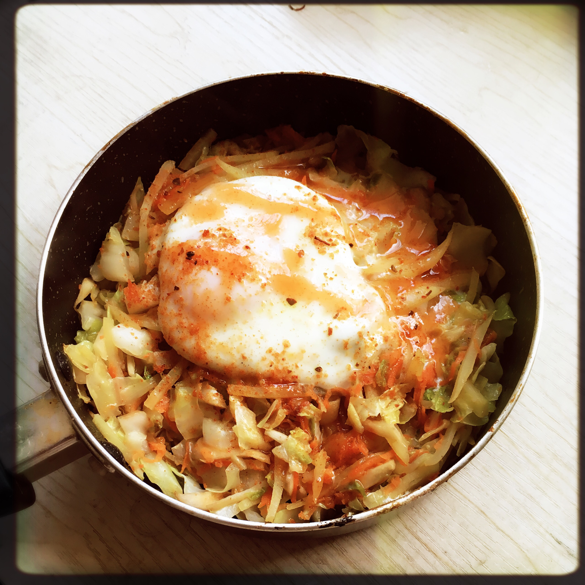 无油低脂蔬菜烘蛋