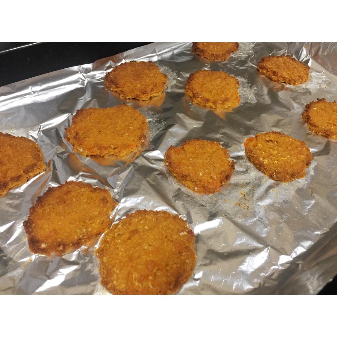 低卡红薯燕麦减脂饼干零食（超级精简版）