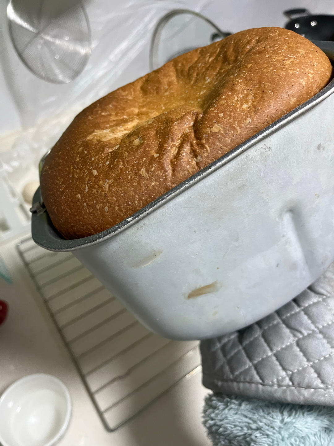 纯奶手撕吐司的做法 步骤1