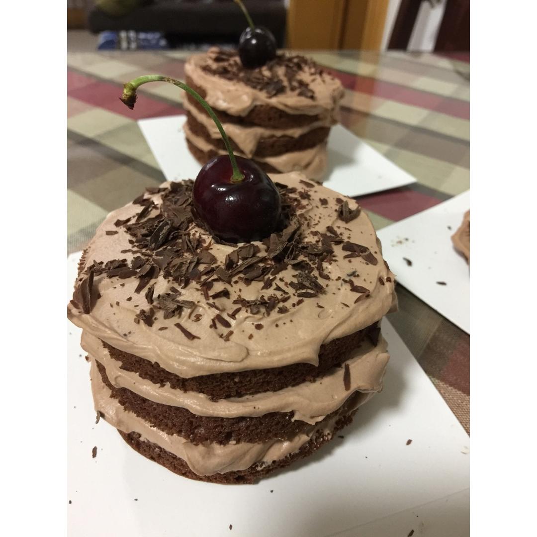 4寸可可戚风蛋糕 无比细嫩