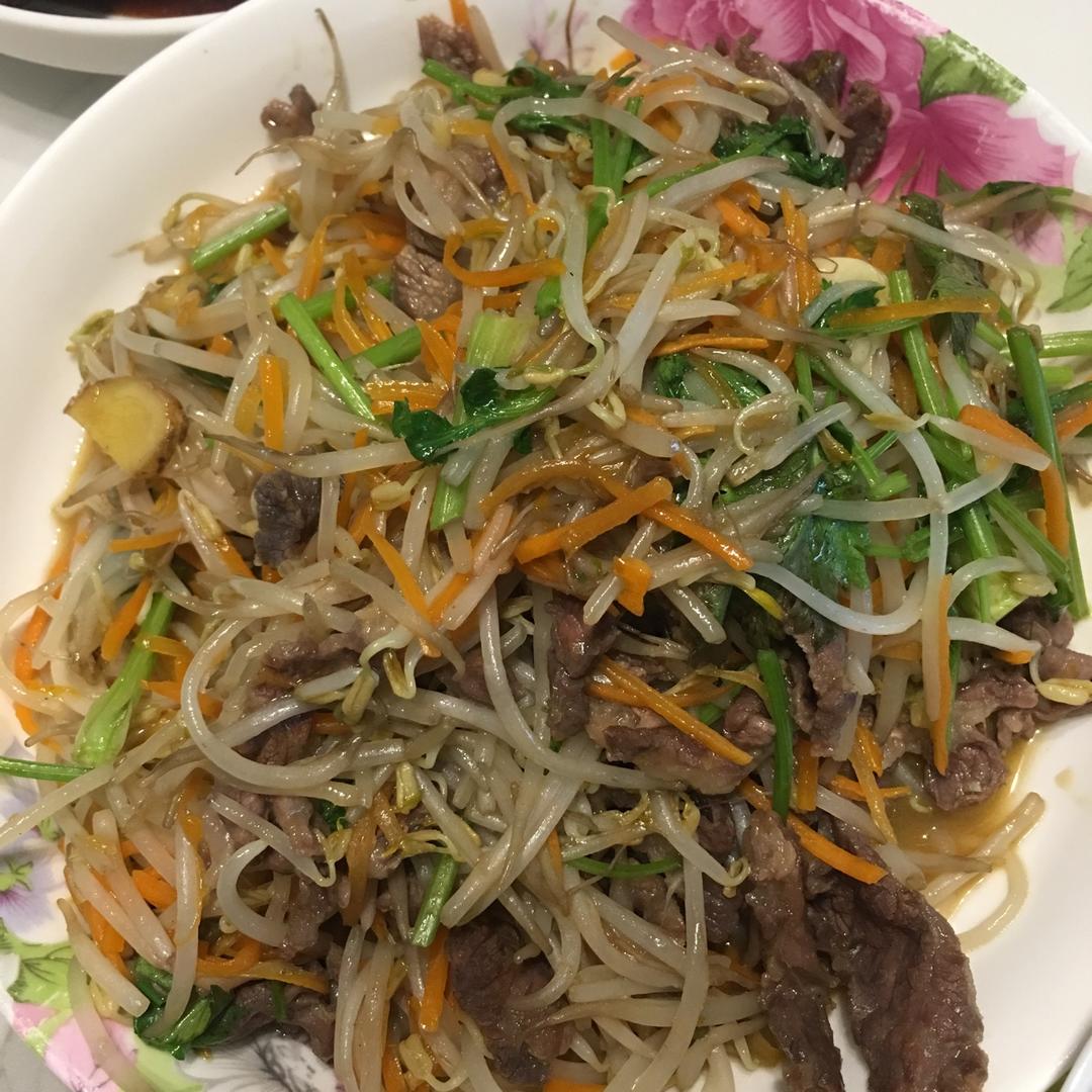 爆炒豆芽菜