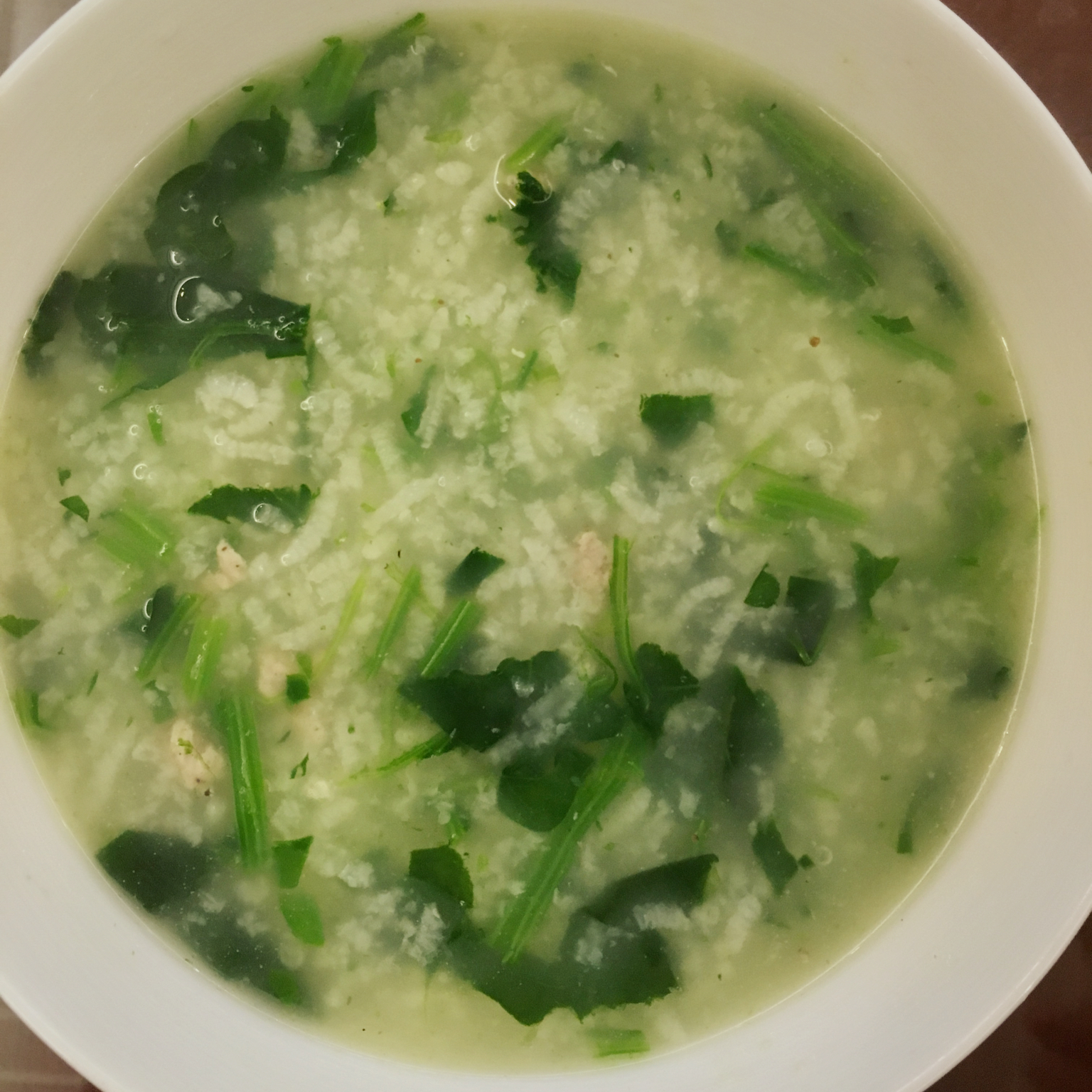 牛肉菠菜粥