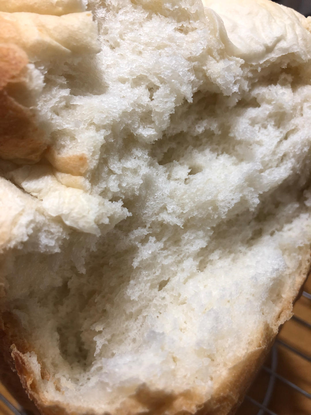 面包机版 中筋面粉做的超软白面包吐司（2-3人份）