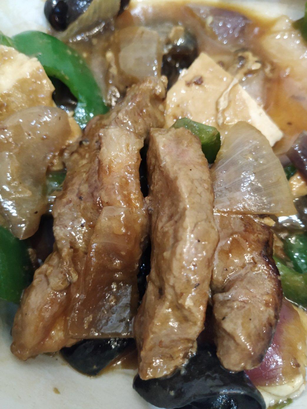 杭椒牛柳黑椒牛柳 终于找到炒出嫩牛肉的办法了 肉片肉丝都适用