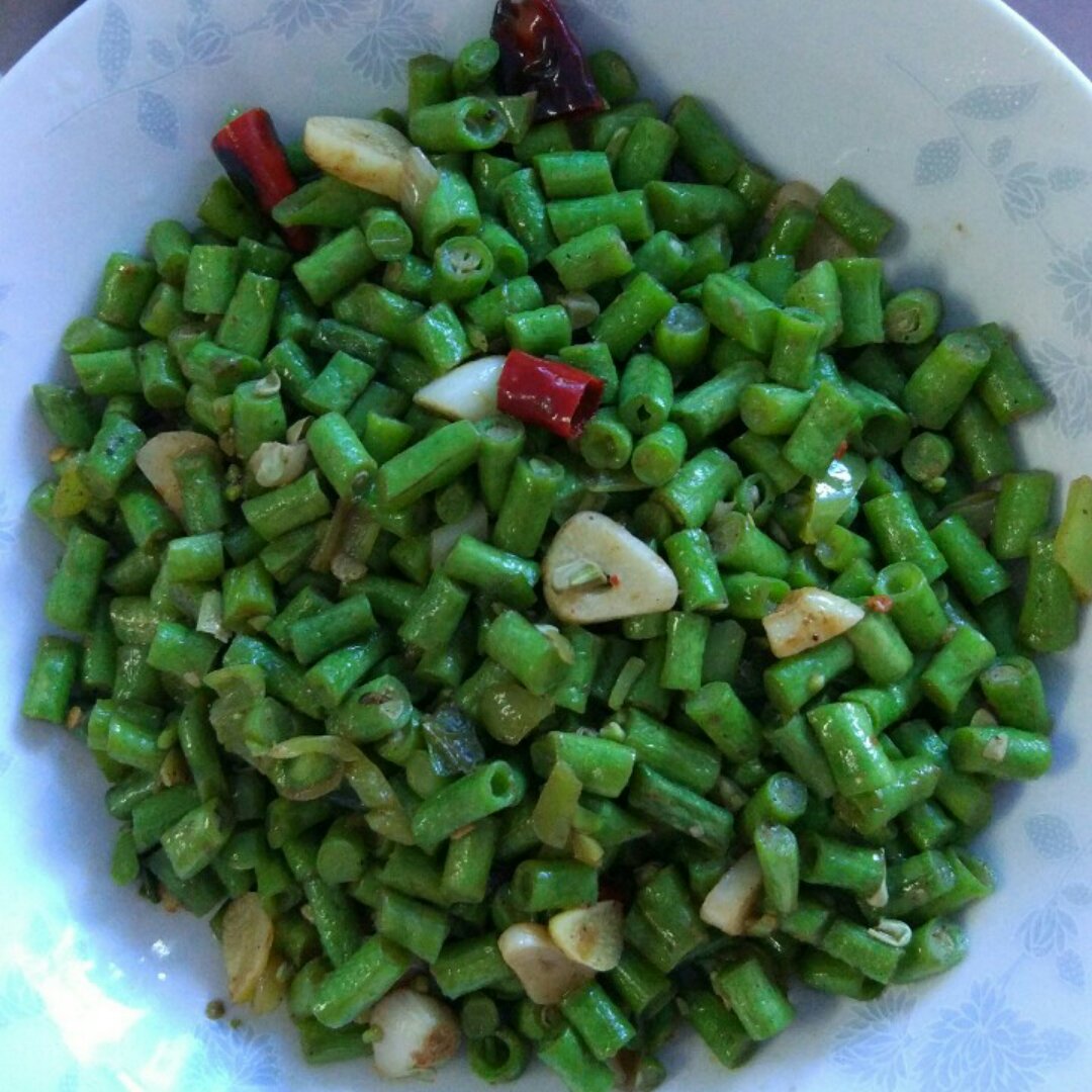 素炒长豆角丁