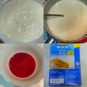 意式水果酸奶冻的做法 步骤1
