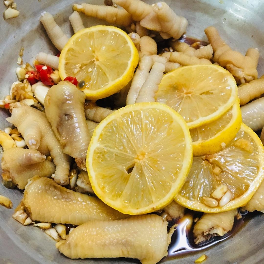 柠檬百香果鸡爪