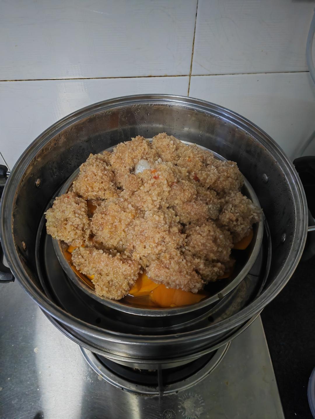 绝绝子！甩饭店几条街的粉蒸肉（粉蒸排骨）