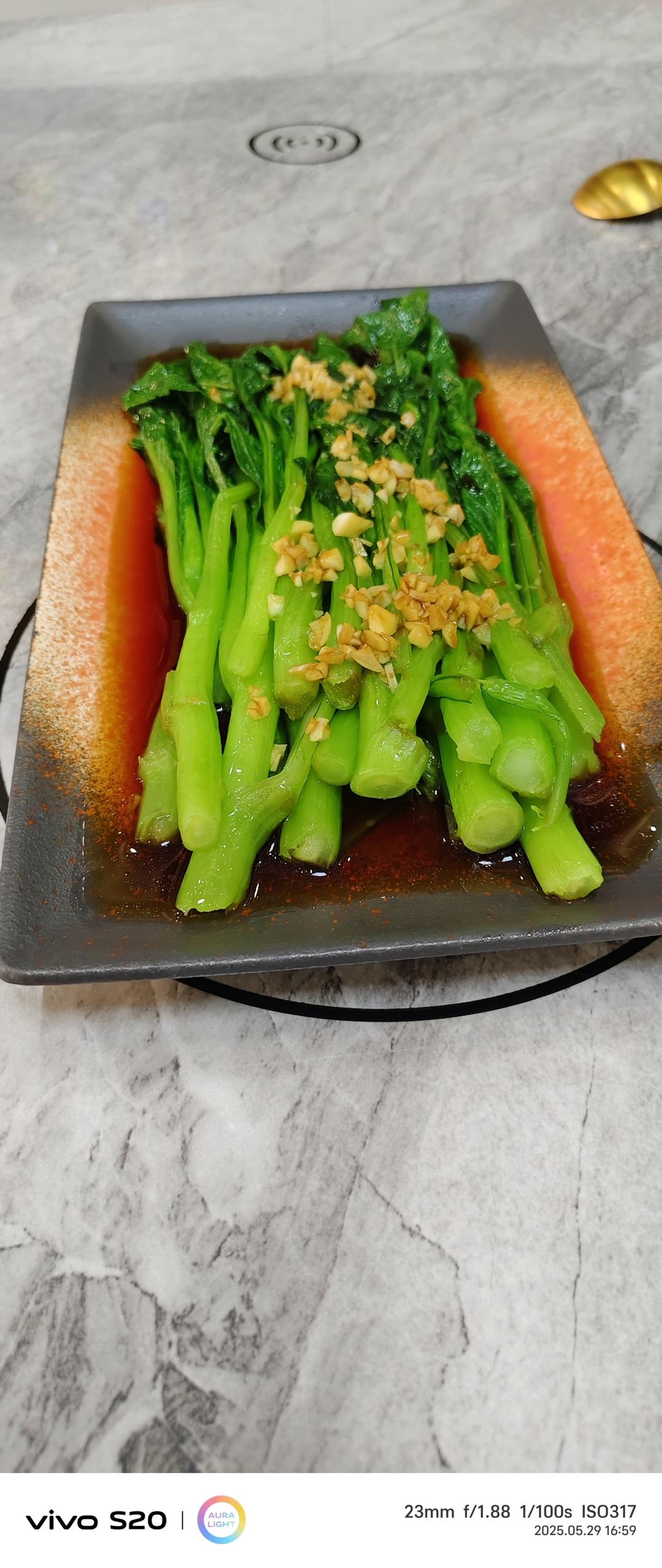 经典粤菜-白灼菜心（超详）