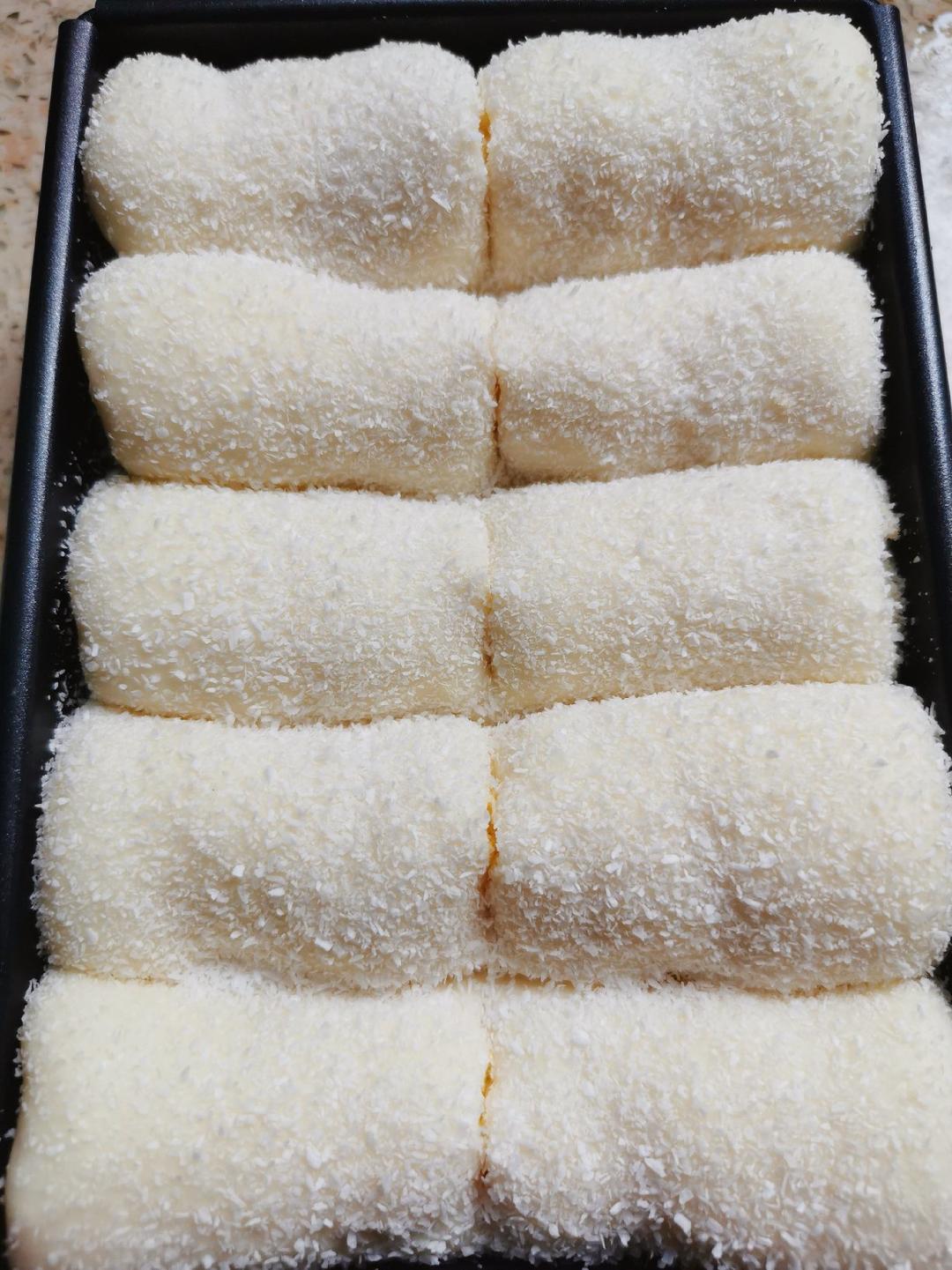 抹茶奶酥小金砖（70%中种吐司）