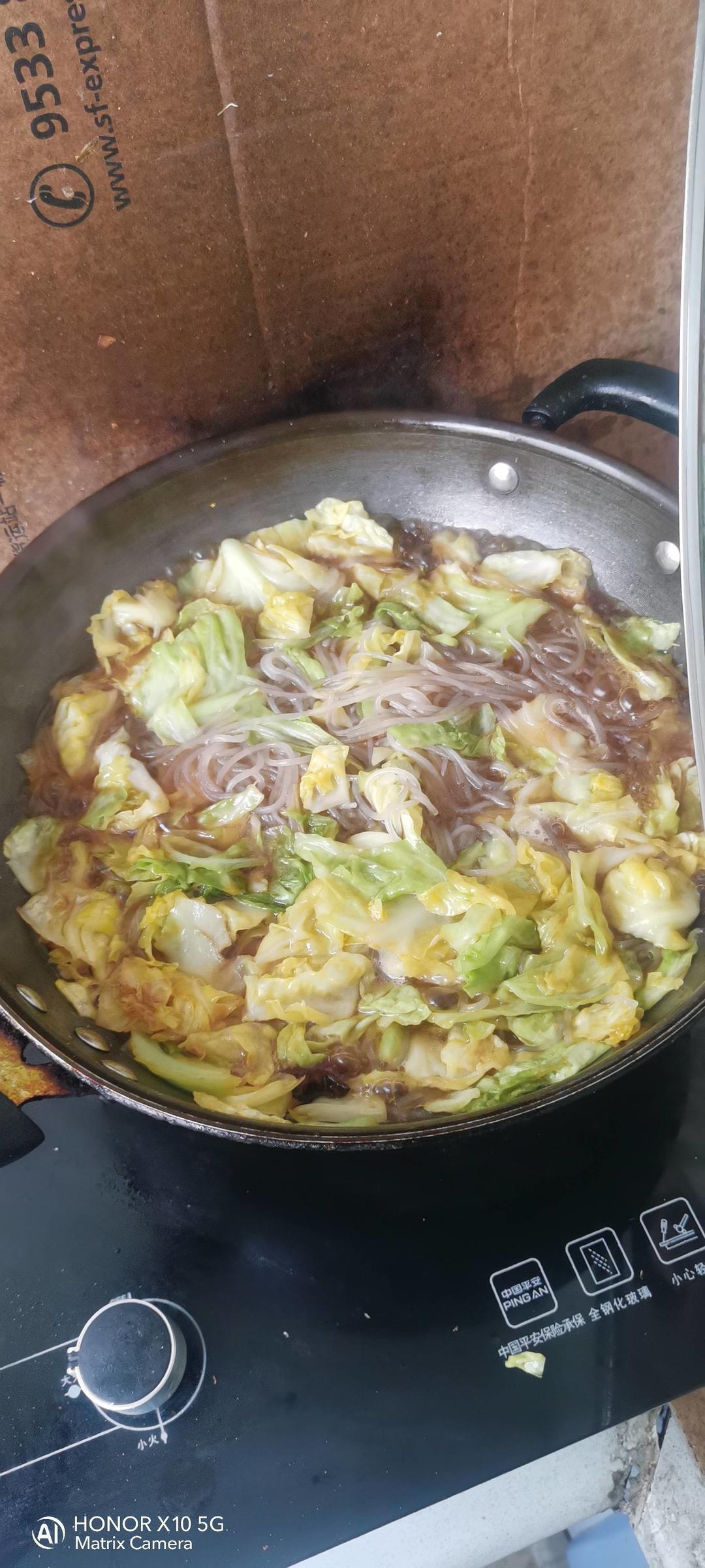 白菜炖粉条子