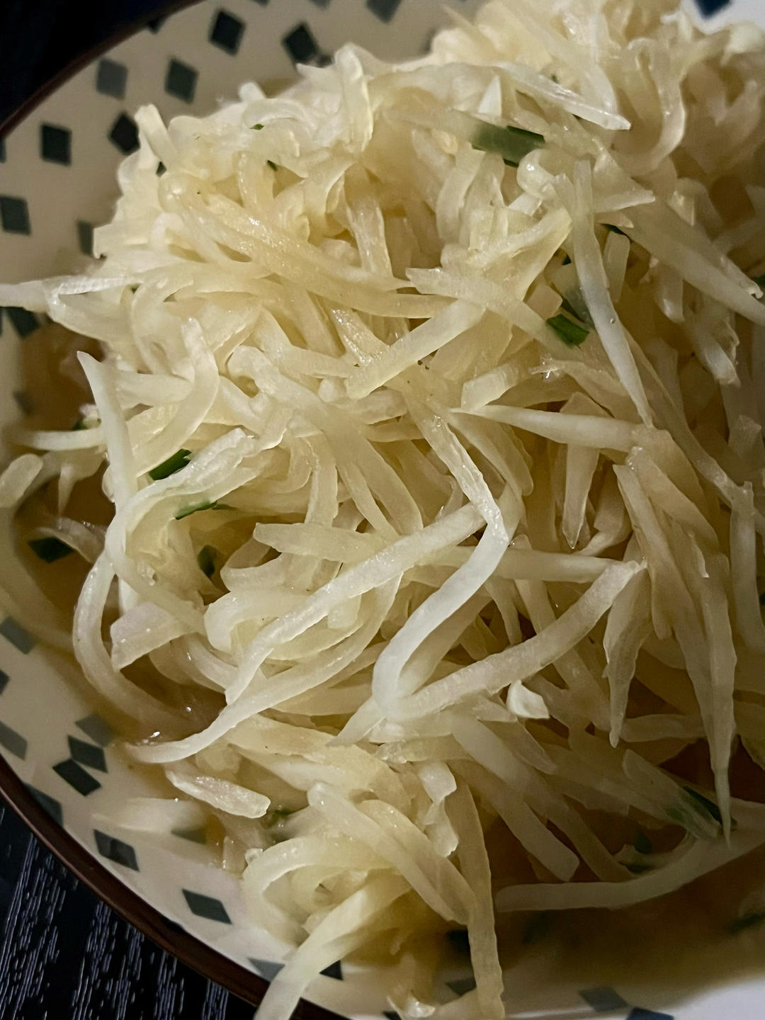 清炒白萝卜丝