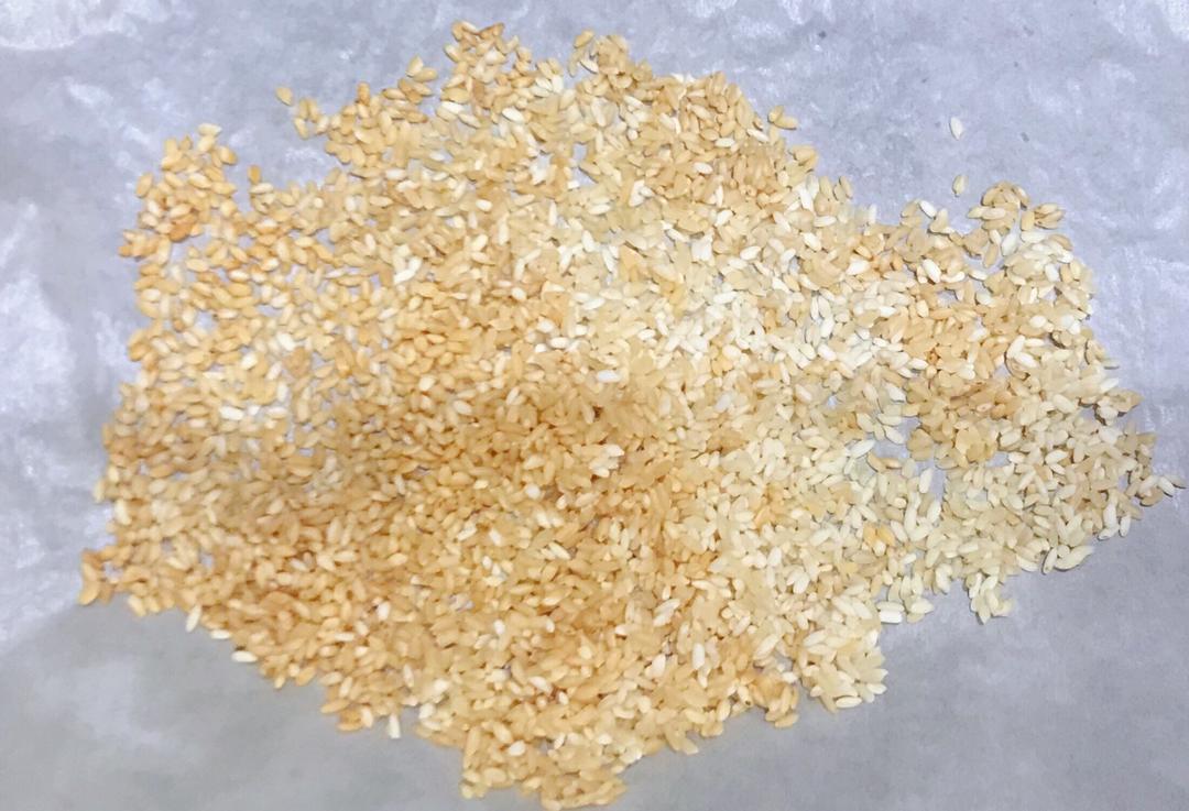 宝宝辅食 腹泻拉肚子必备蒸苹果焦米汤粥