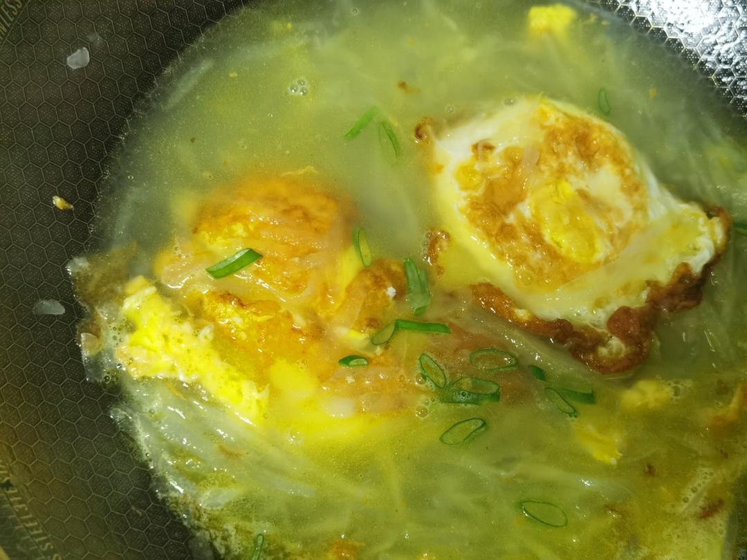 鸡蛋🥚萝卜汤！