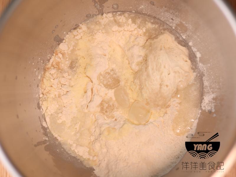 纯奶手撕吐司的做法 步骤1