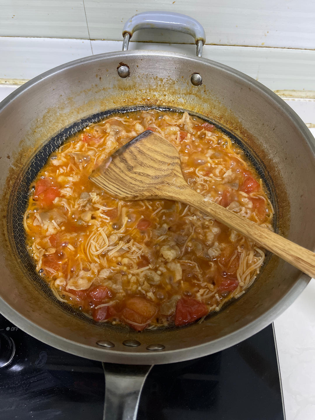 无敌下饭的番茄金针菇肥牛‼️做法简单0失败