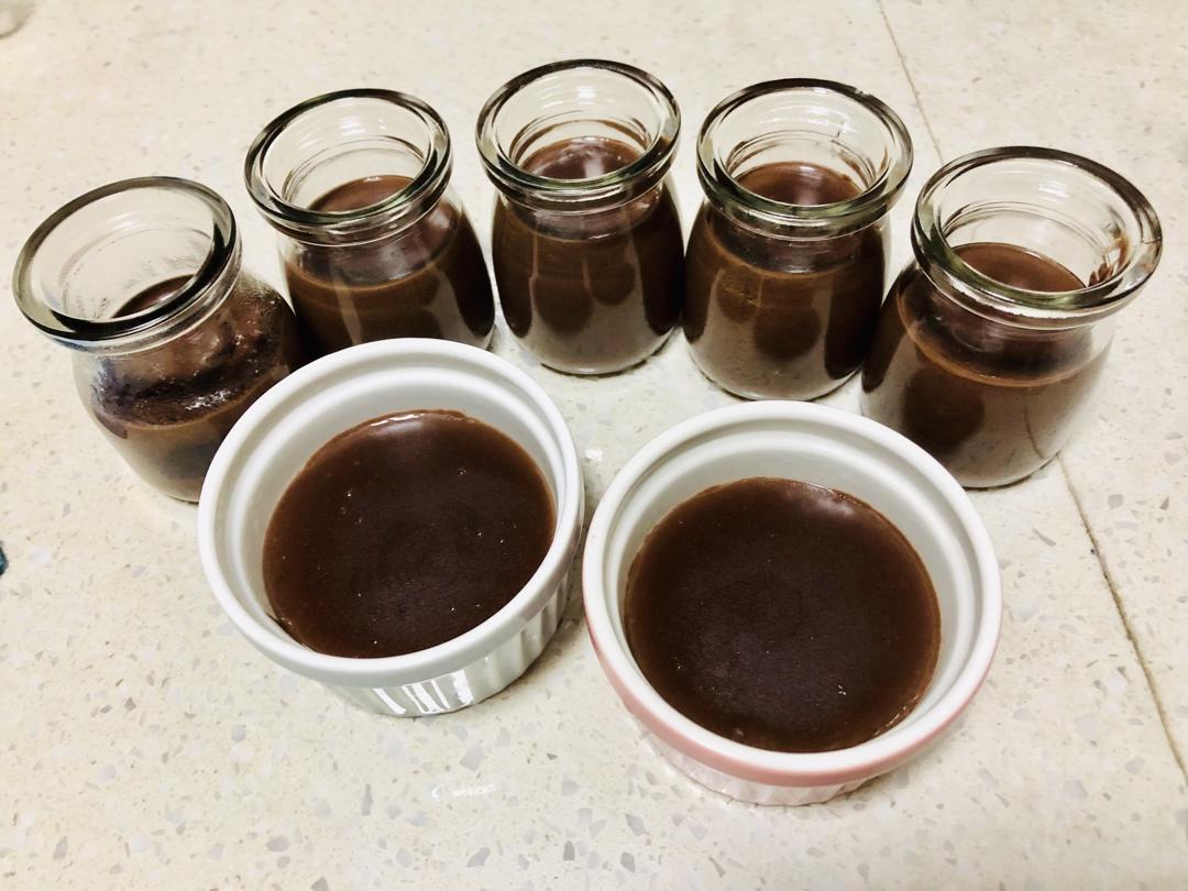 不要烤箱！不要电子秤！0难度超浓润巧克力布丁~
