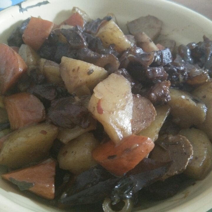 土豆烧牛肉