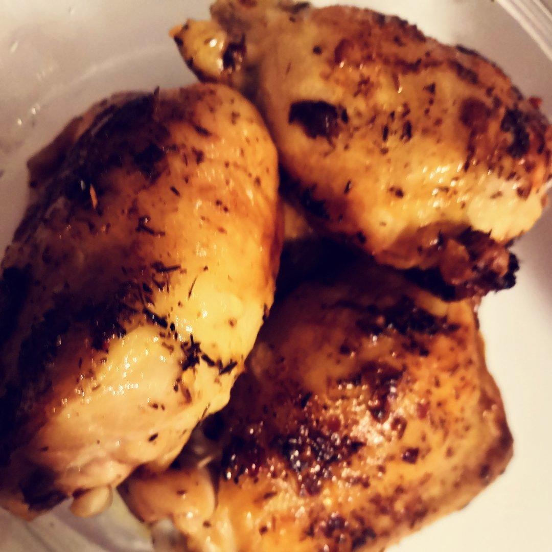 超简单的脆皮烤鸡