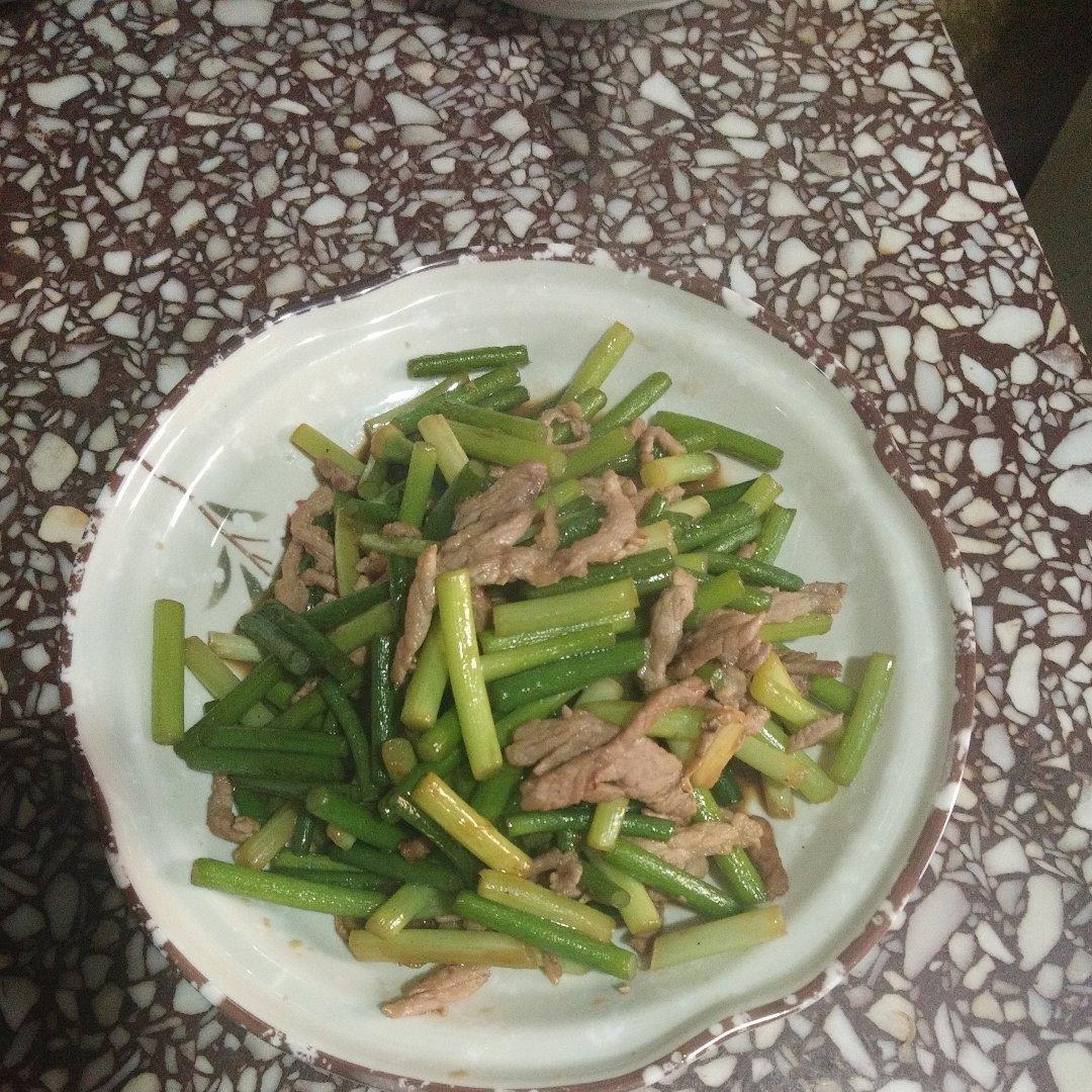 蒜薹炒肉