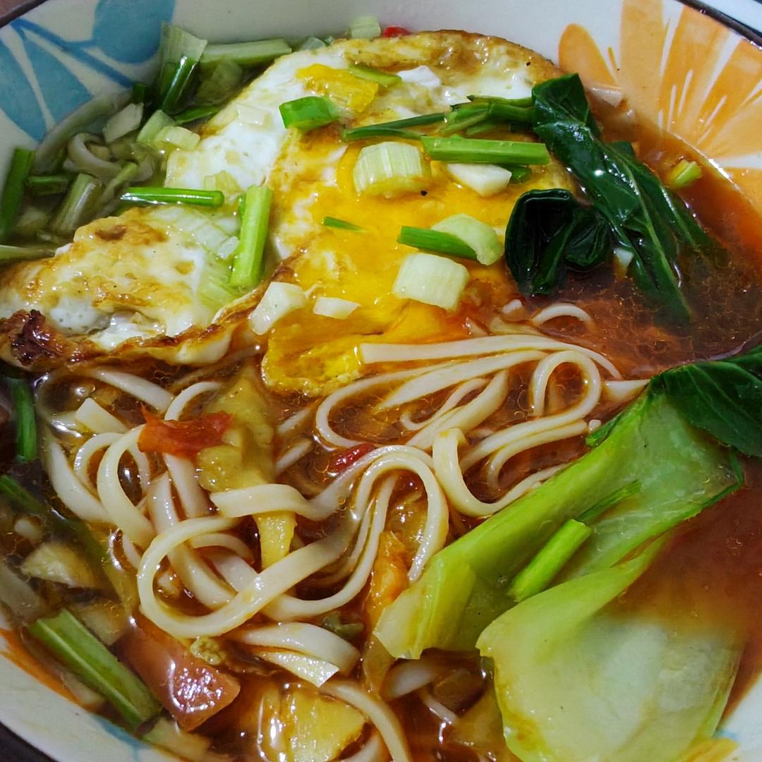 一碗热汤面