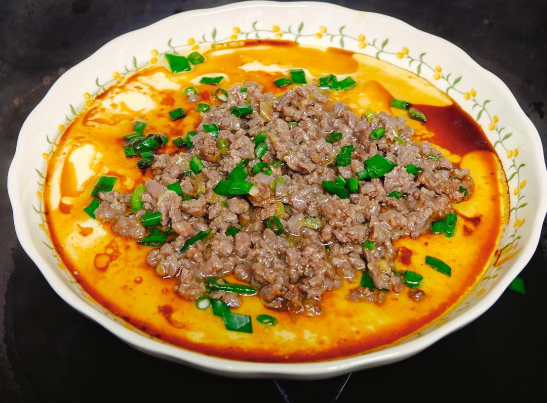 牛肉沫蒸蛋