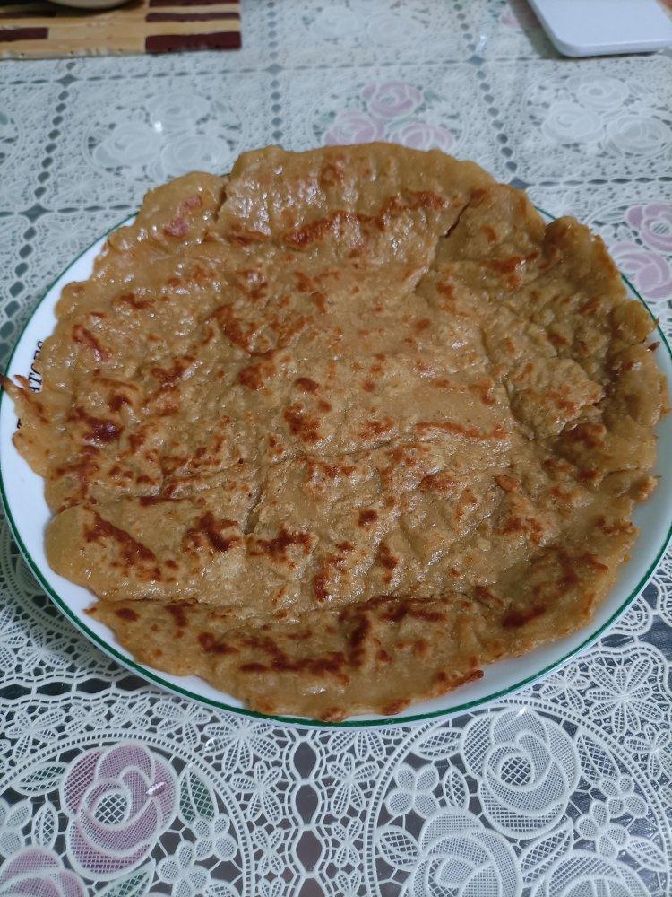 快手营养早餐 麦片煎蛋饼