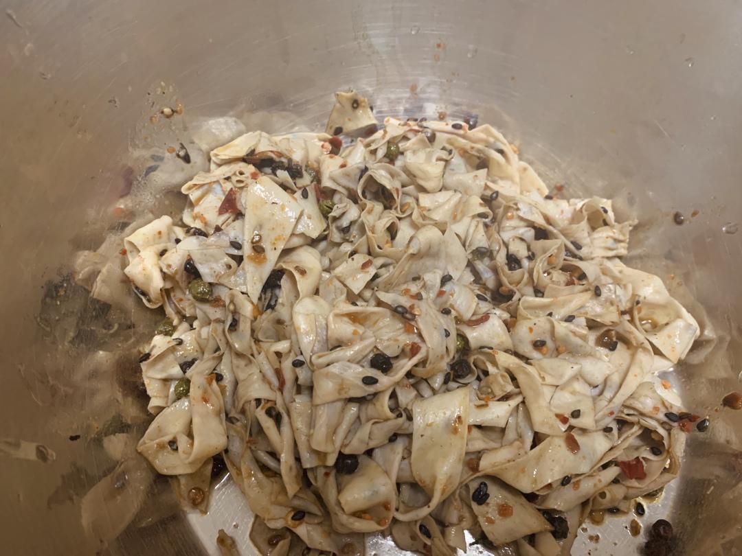 老式拌豆皮（小时候的味道）