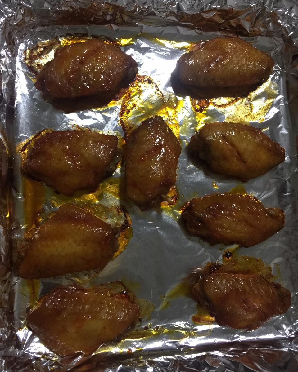 烤鸡翅（自制腌料）
