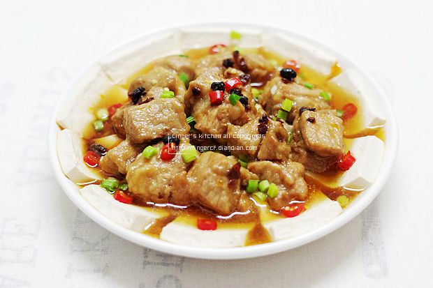 豆腐蒸排骨