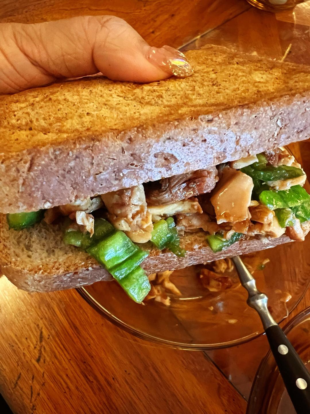 超简单低脂版肉夹馍